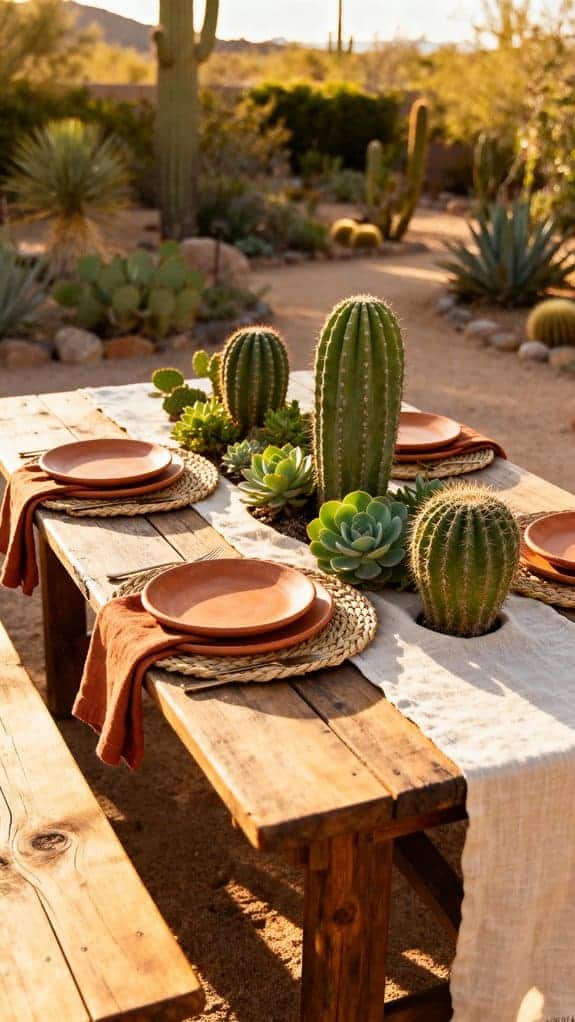 terracotta decor for gatherings