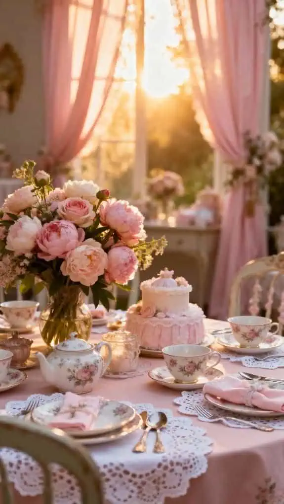 vintage china tea party