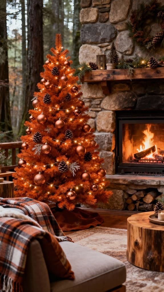 warm rustic holiday decor