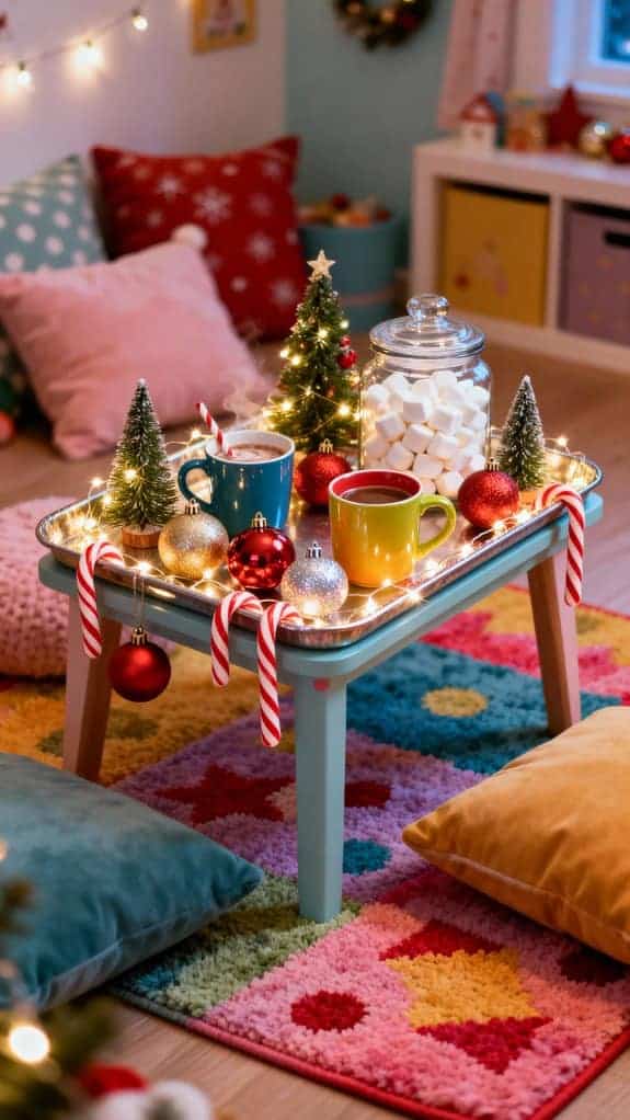 whimsical cocoa and decor