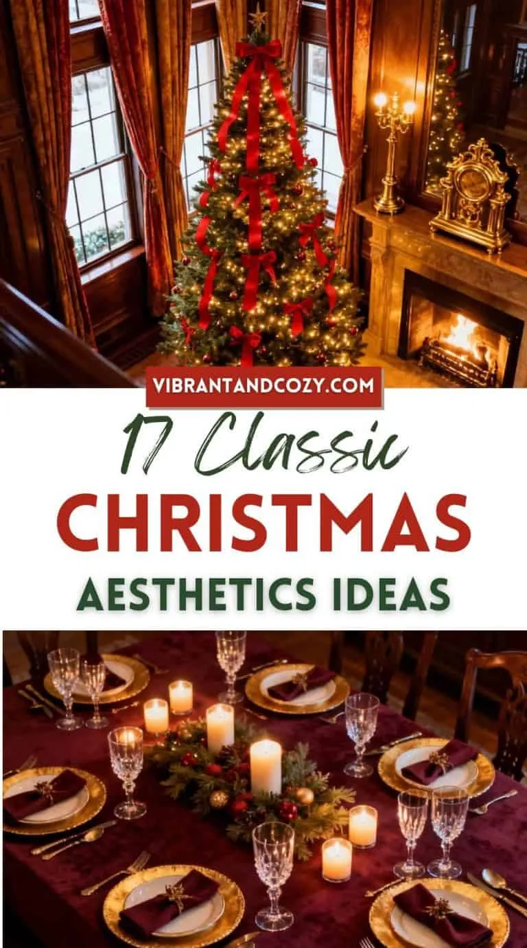 17 Charming Classic Christmas Aesthetics For A Warm Holiday Home