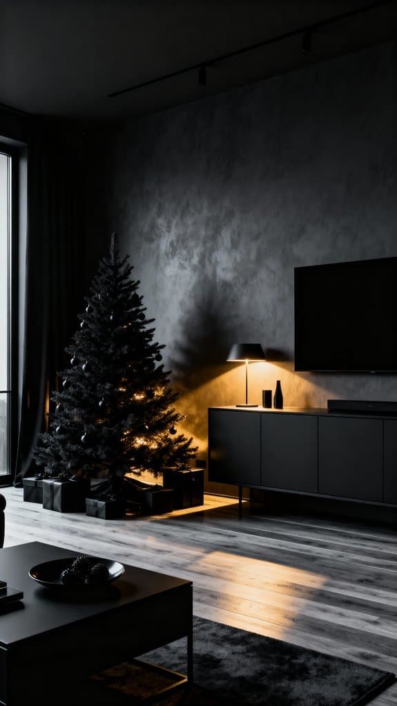 charcoal tree cozy decor