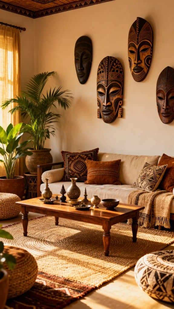 colorful masks enhance warmth