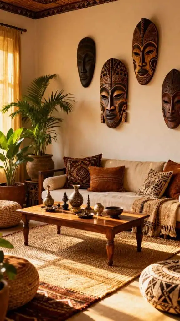 colorful masks enhance warmth