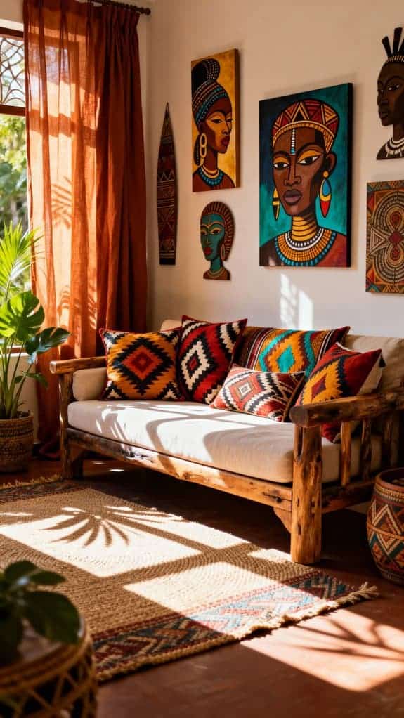 cozy colorful playful rug