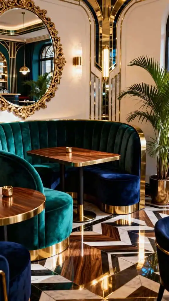 cozy retro lounge comfort