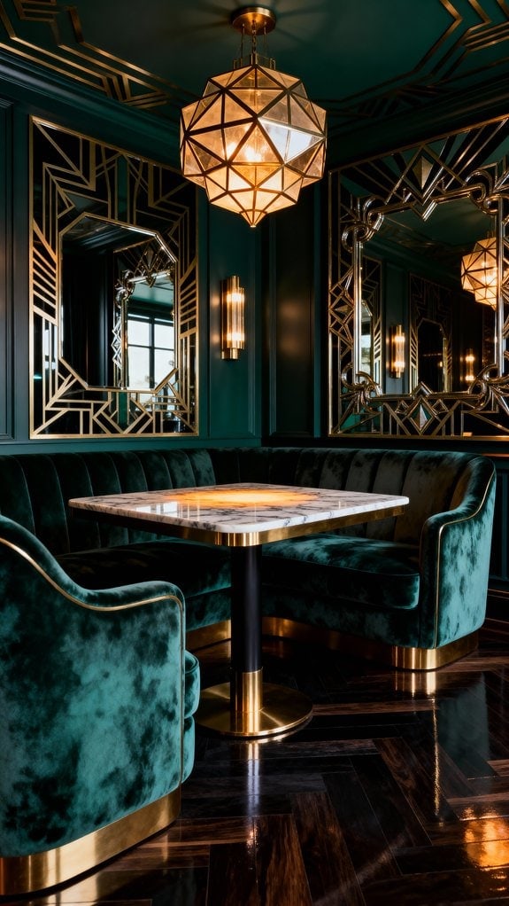 elegant marble bar design