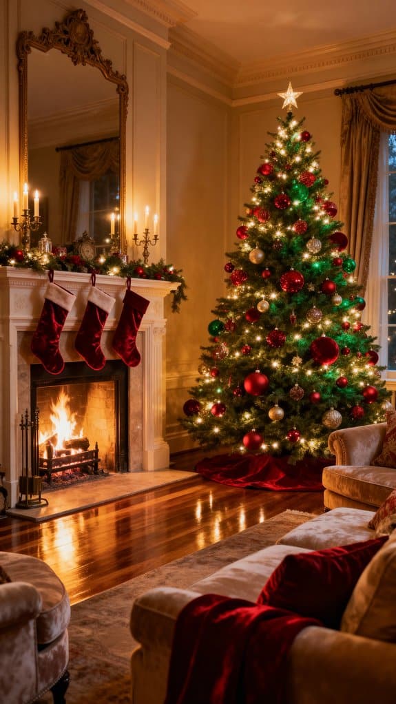 festive christmas tree delight