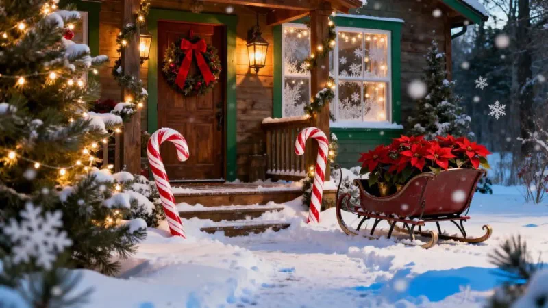 magical holiday outdoor decorations