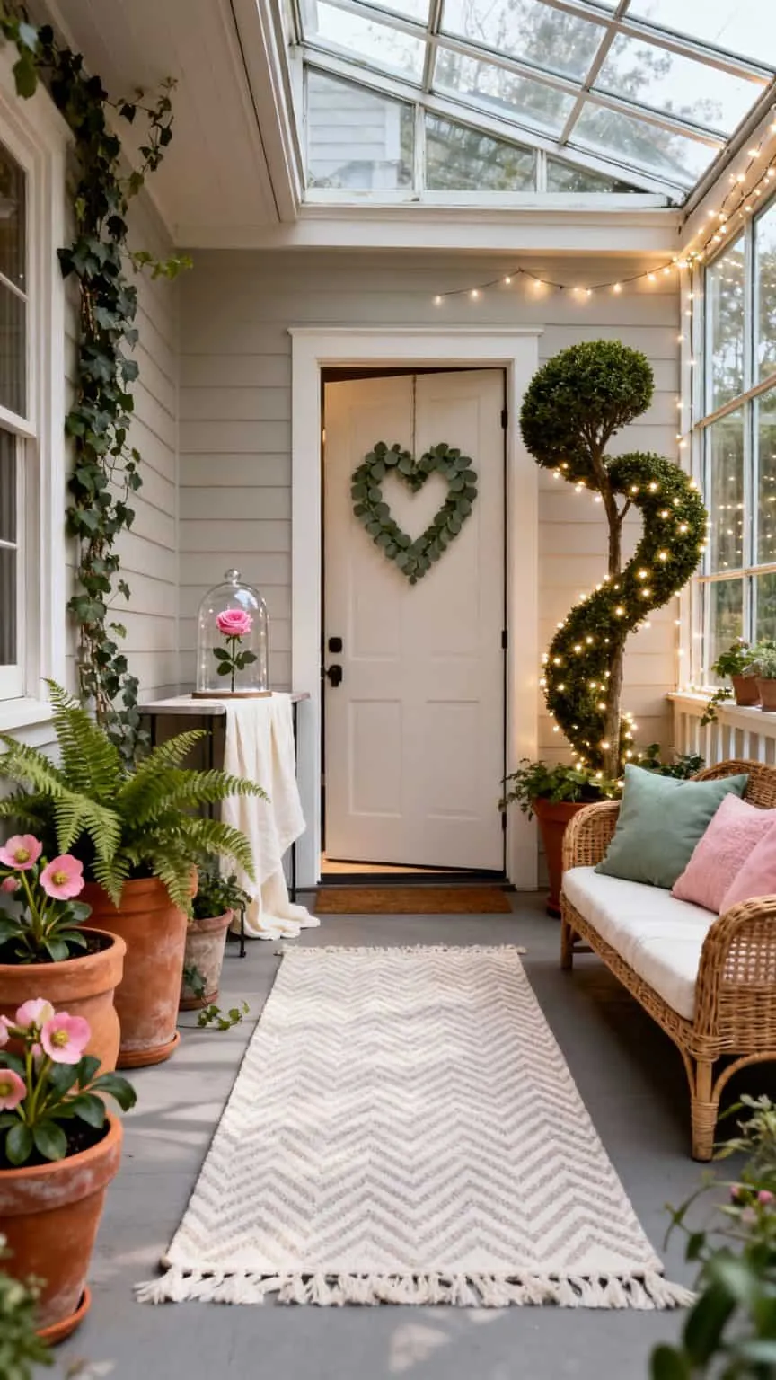 12 Valentine Front Porch Ideas You’ll Fall for This Season - Vibrant & Cozy