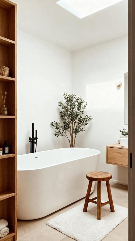 sleek tub calm vibes