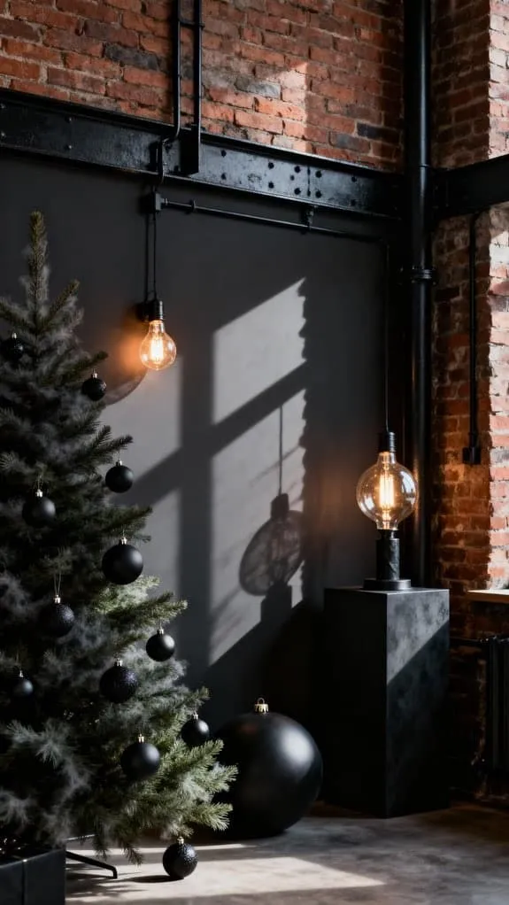 smoky green fir holiday decor