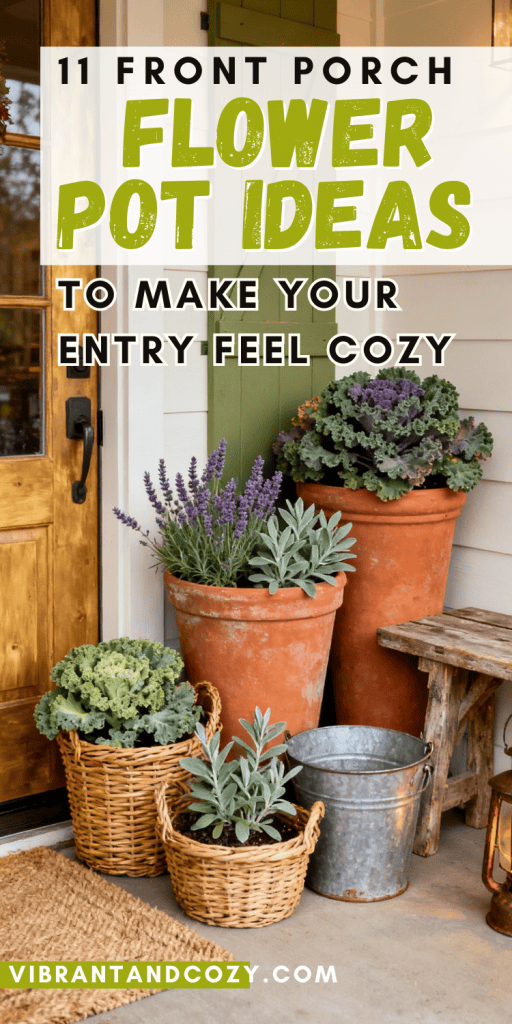 11 Front Porch Flower Pot Ideas