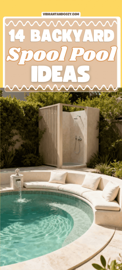 Backyard Spool Pool Ideas