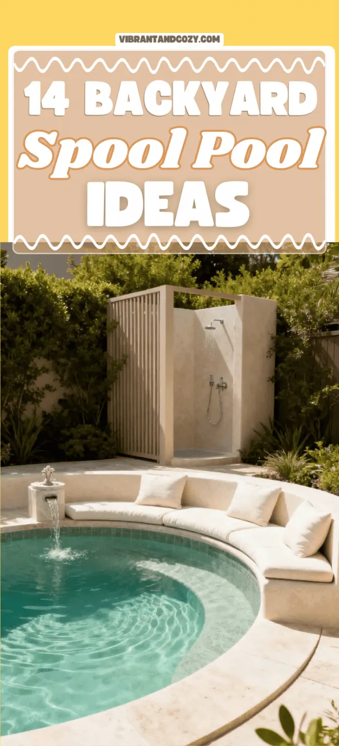 15 Backyard Spool Pool Ideas You’Ll Love