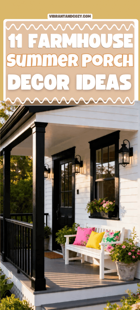 Farmhouse Summer Porch Decor Ideas