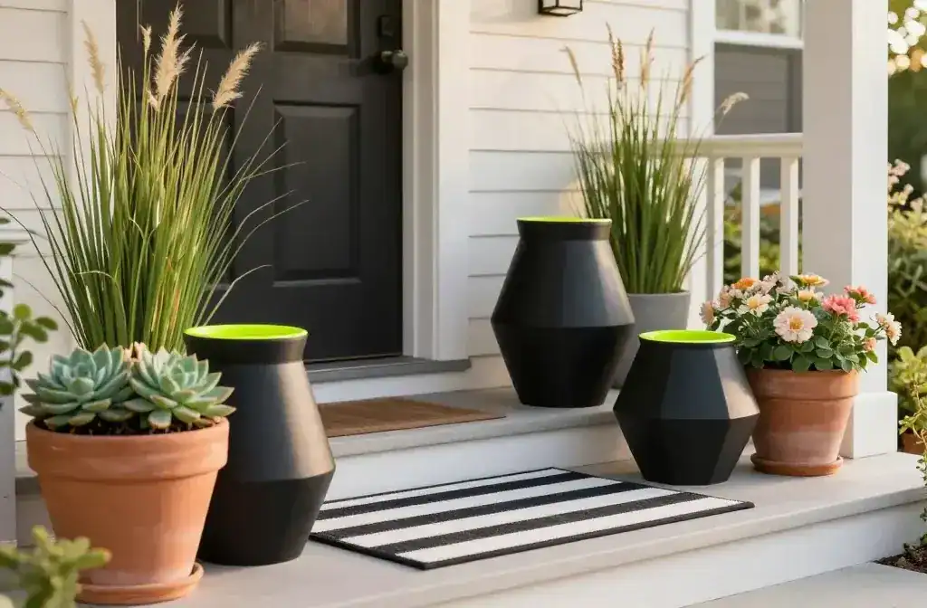 11 Front Porch Flower Pot Ideas That Wow Neighbors