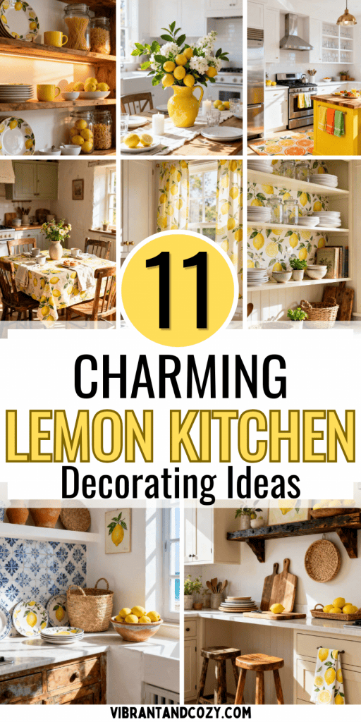 Lemon Kitchen Decor Ideas 4
