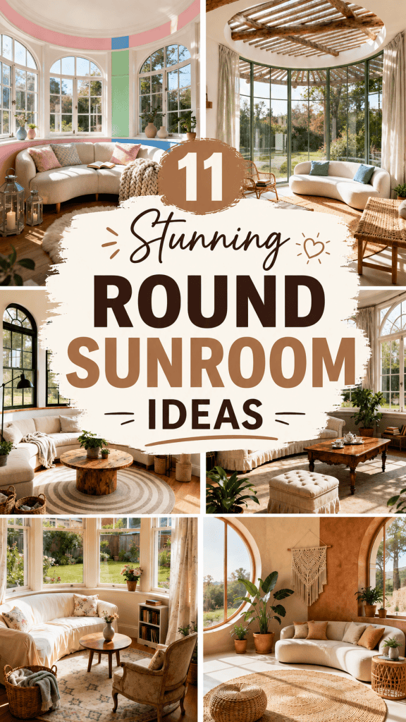 Round Sunroom Ideas 7