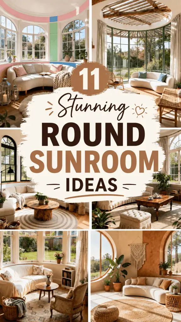 Round Sunroom Ideas 7