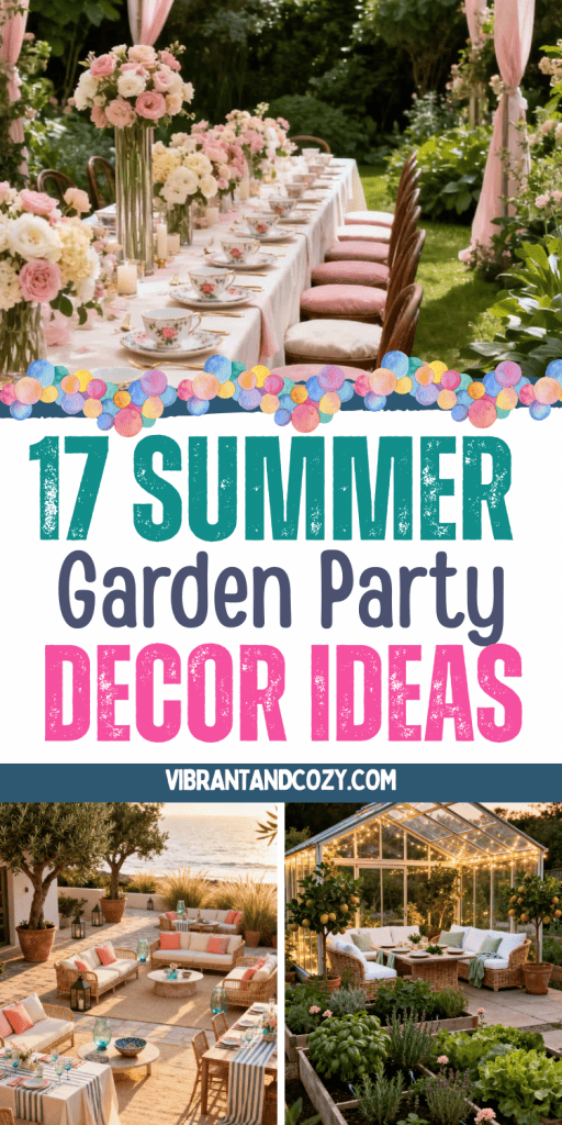 Summer Garden Party Decoration Ideas 1
