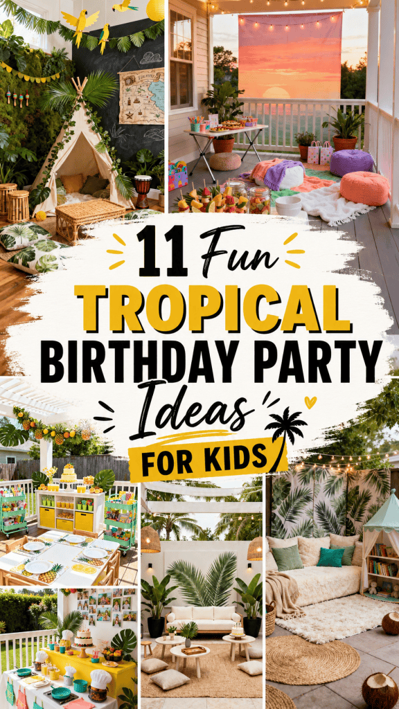 Tropical Birthday Party Ideas for Kids 8