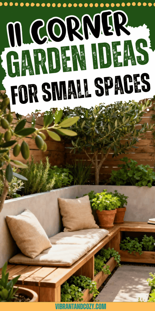 Corner Garden Ideas for Small Spaces 1
