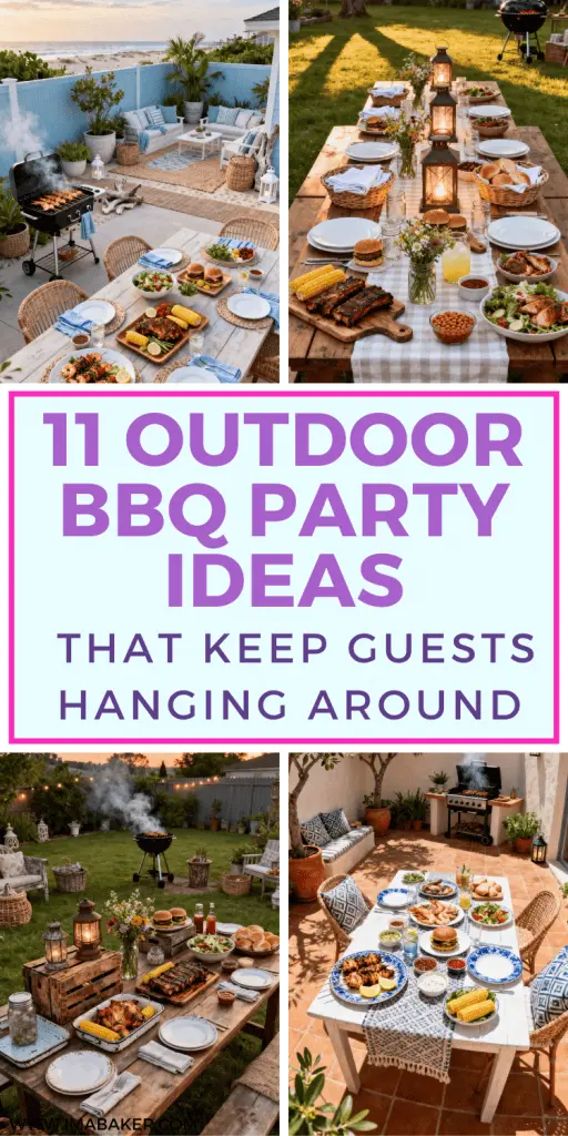 Outdoor BBQ Party Ideas