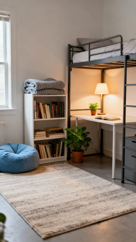 11 Blue Dorm Room Ideas 6