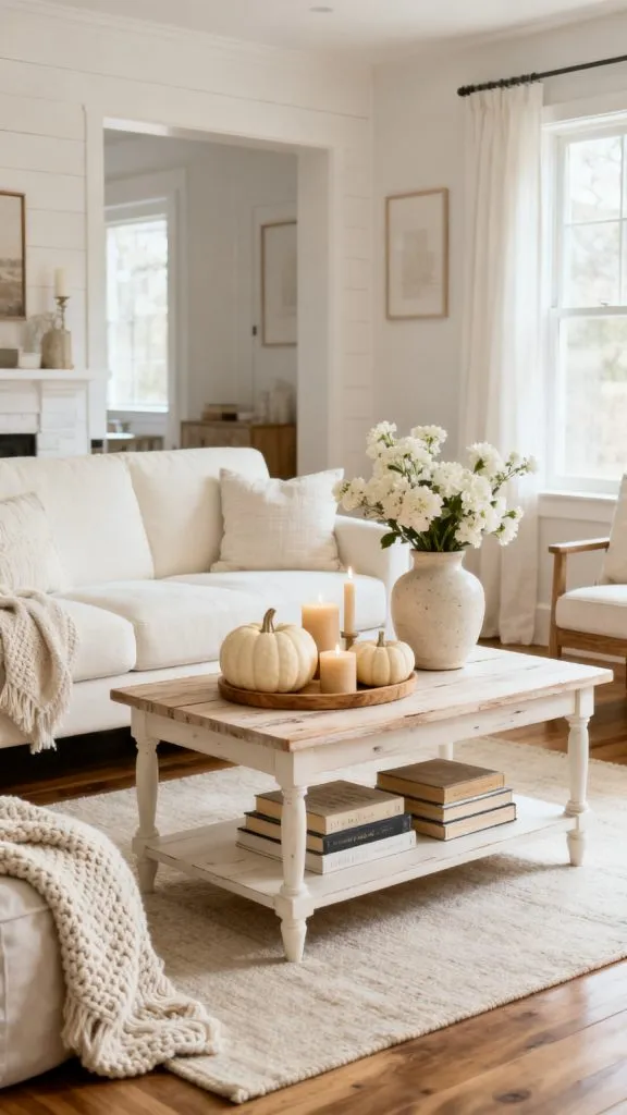 11 Fall Coffee Table Decor Ideas 7