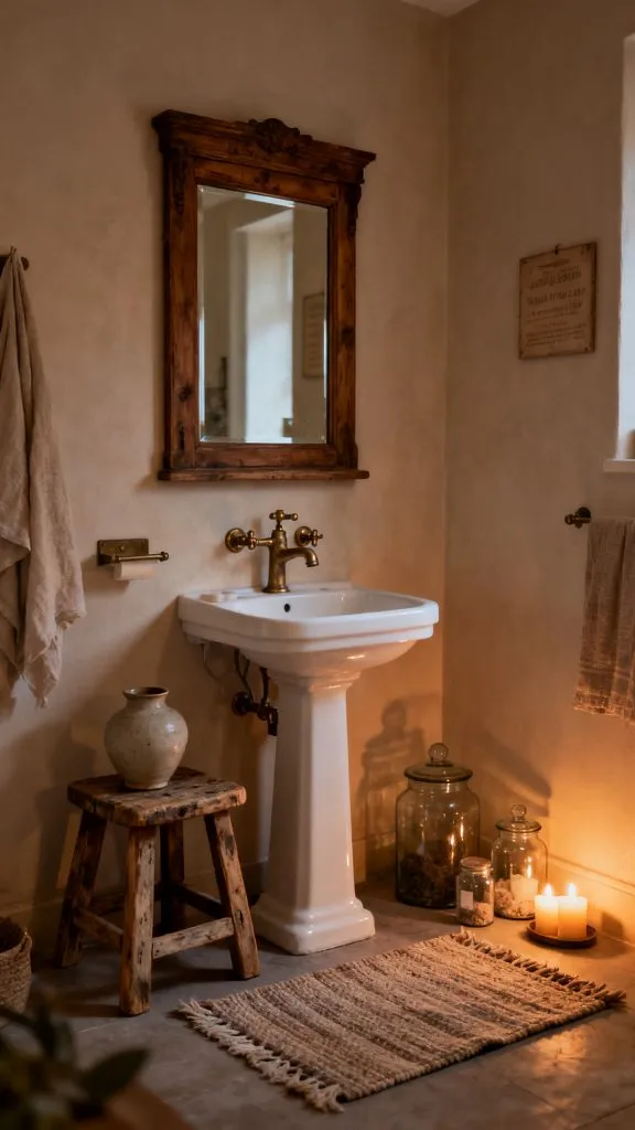 11 Moody Small Bathroom Ideas 4
