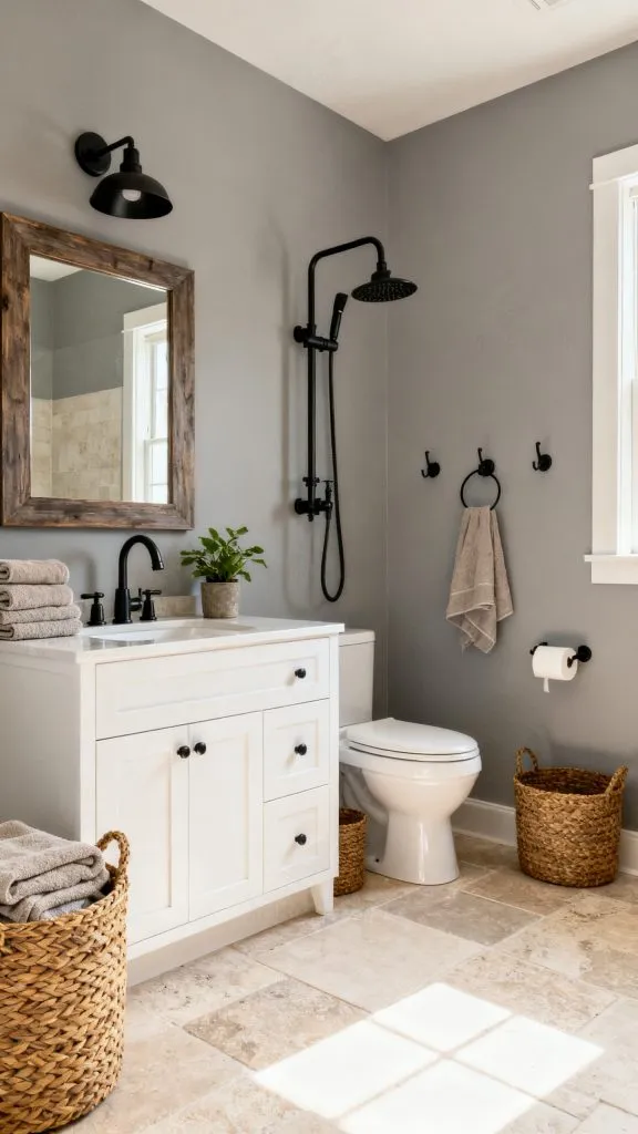 11 Moody Small Bathroom Ideas 7