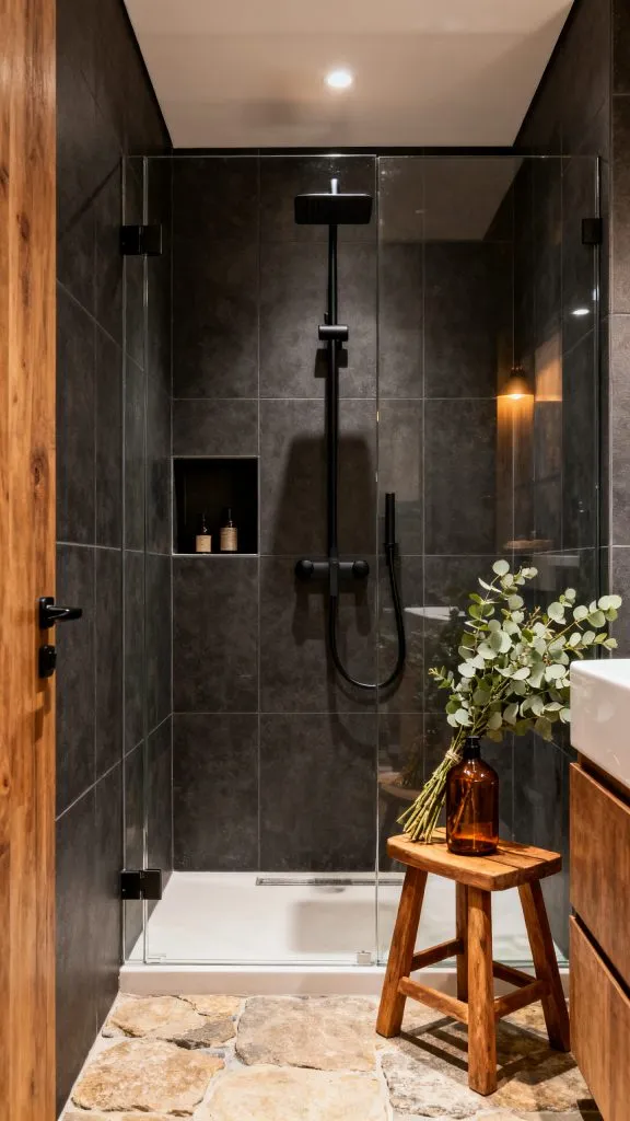 11 Moody Small Bathroom Ideas 8