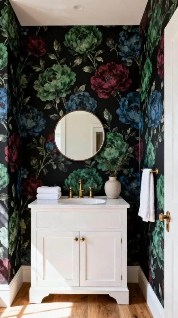 11 Moody Small Bathroom Ideas 9