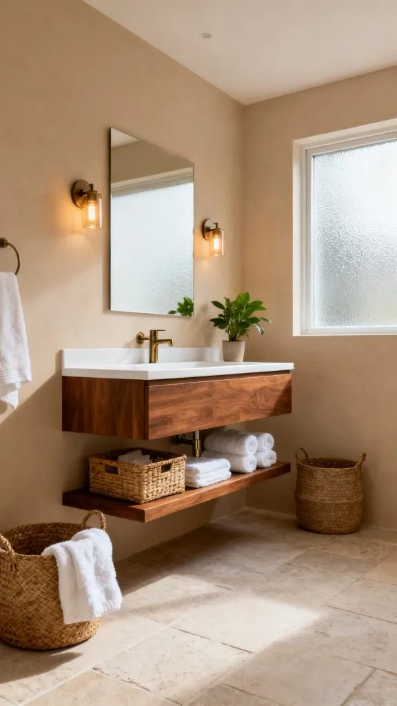 11 Neutral Small Bathroom Ideas 1