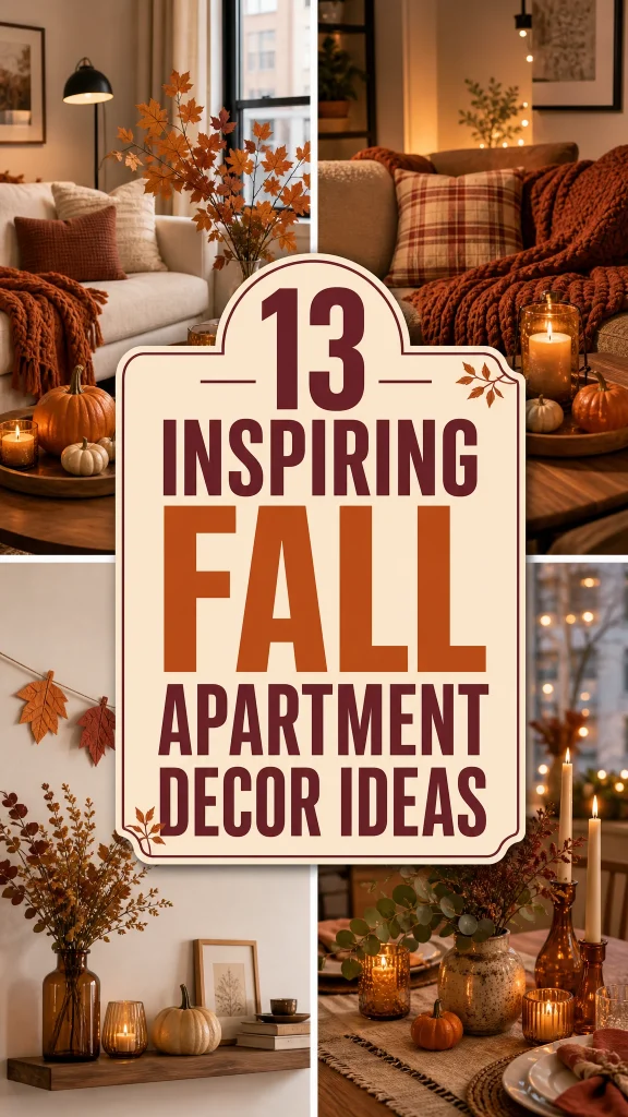 13 Fall Apartment Decor Ideas 7