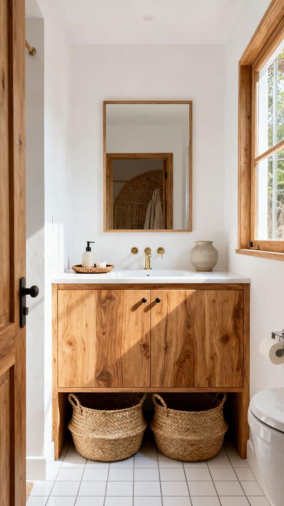 Boho Small Bathroom Ideas 11
