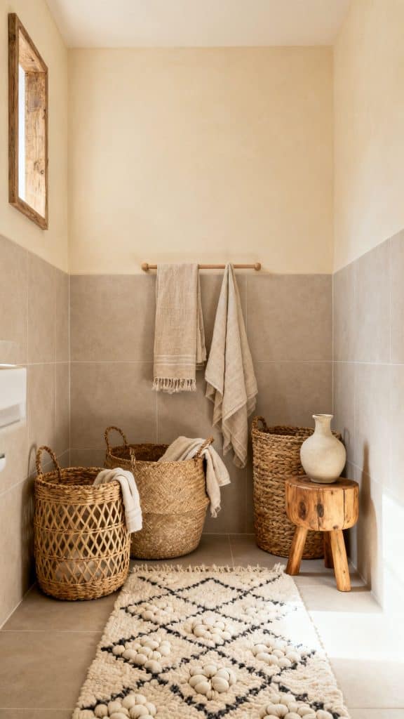 Boho Small Bathroom Ideas 8