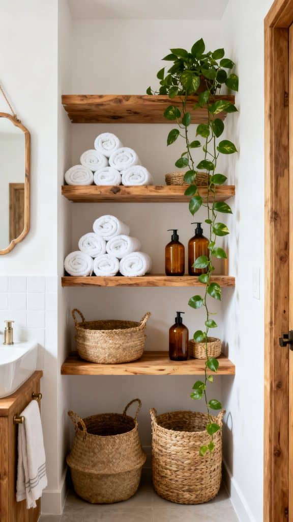 Boho Small Bathroom Ideas 9