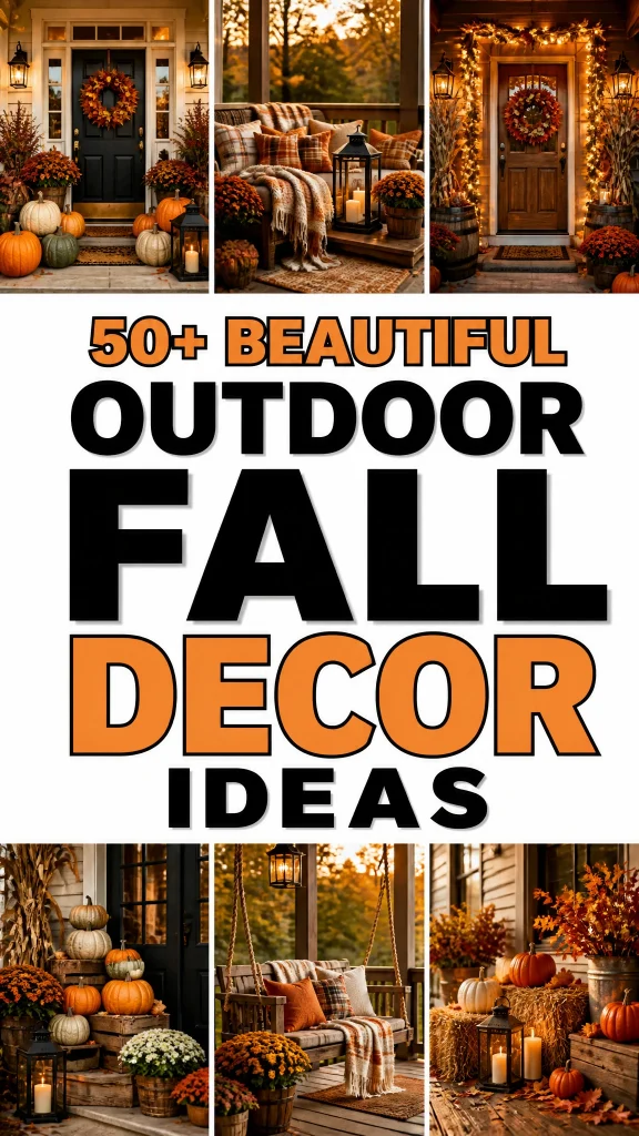 Cozy Outdoor Fall Decor Ideas 4