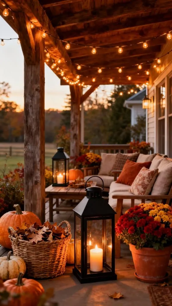 Fall Patio Decorating Ideas 1