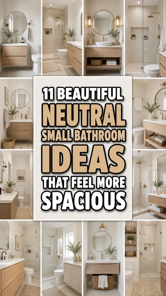 Pin Neutral Small Bathroom Ideas 2