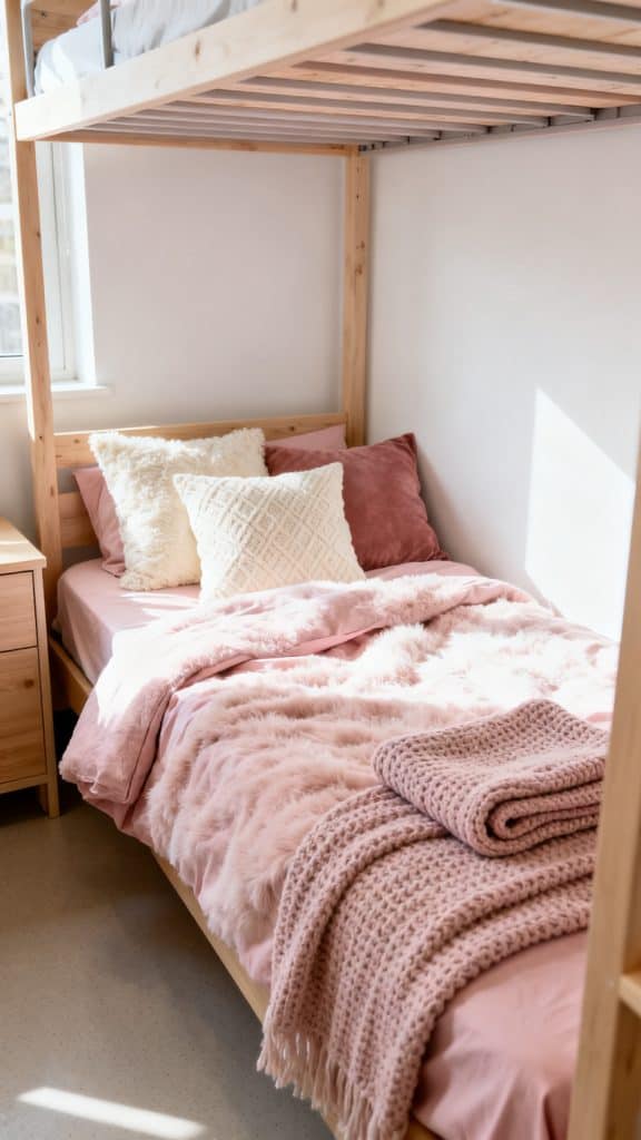 Pink Dorm Room Decor Ideas 1