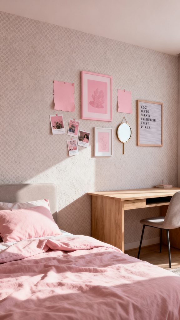 Pink Dorm Room Decor Ideas 4