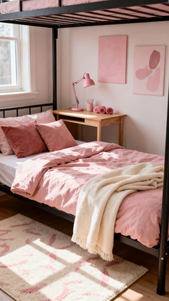 Pink Dorm Room Decor Ideas 7