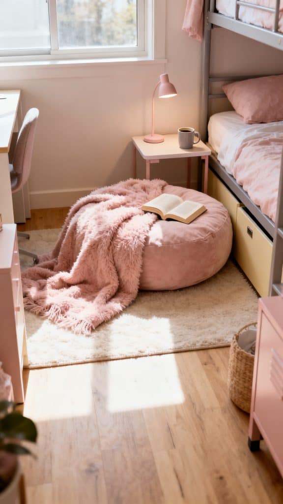Pink Dorm Room Decor Ideas 8