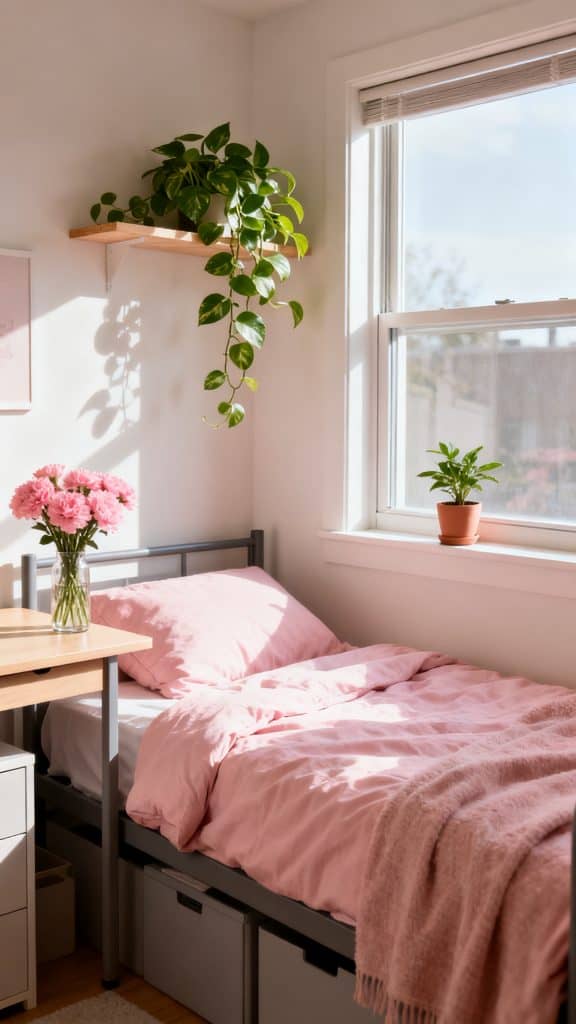 Pink Dorm Room Decor Ideas 9