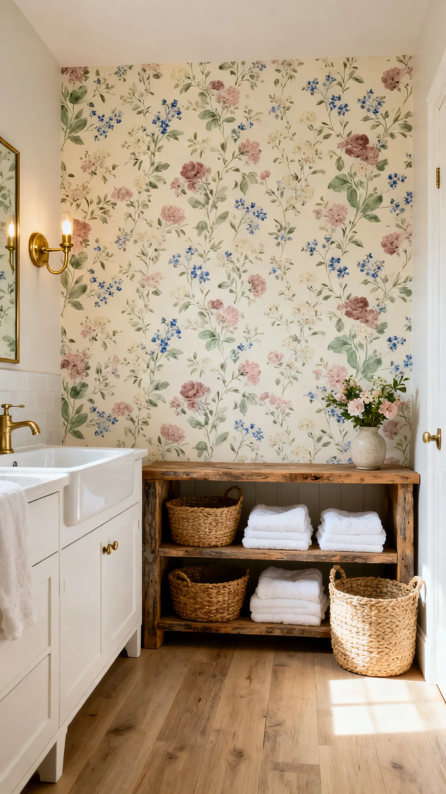 Small Cottage Core Bathroom Ideas 1
