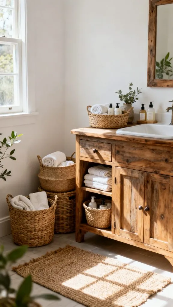Small Cottage Core Bathroom Ideas 6