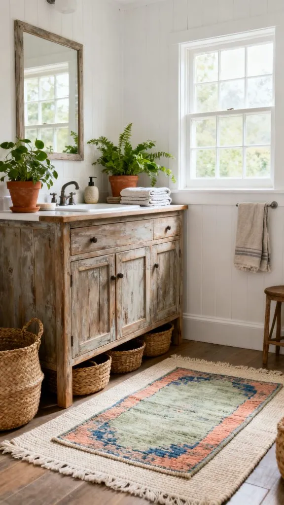 Small Cottage Core Bathroom Ideas 8